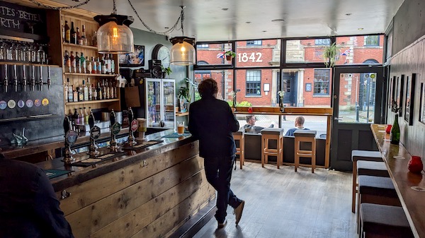 Interior photo of the Plug & Taps, Preston