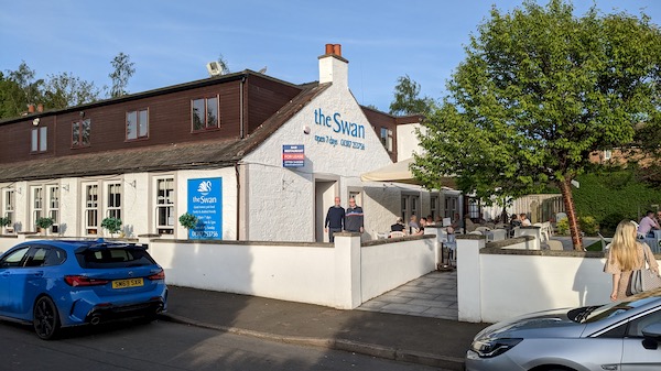Exterior photo of the Swan, Kingholm Quay, Nr Dumfries