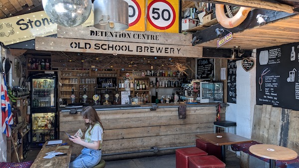Interior photo of the Old School Brewery, Warton, Carnforth