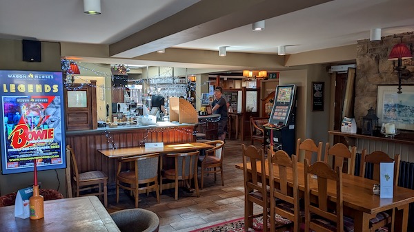 Interior photo of the Wagon & Horses, Lancaster