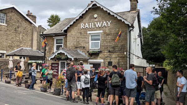 Exterior photo of the Railway, Pleasington, Blackburn