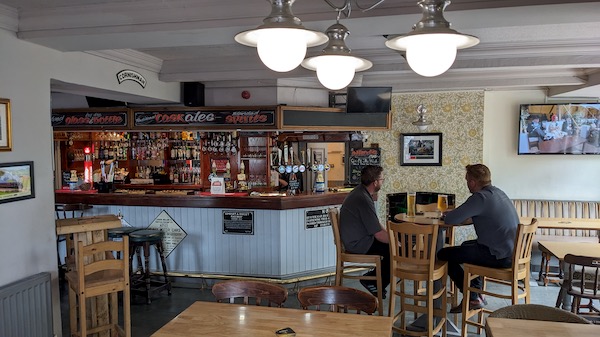 Interior photo of the Railway, Pleasington, Blackburn