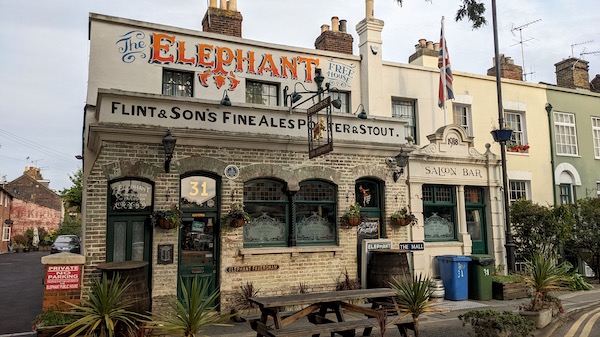 Exterior photo of the Elephant, Faversham