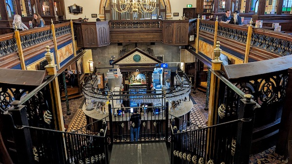 Interior photo of the Samuel Peto, Folkestone