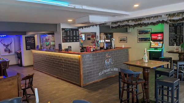 Interior photo of the Elephant and Hind, Dover