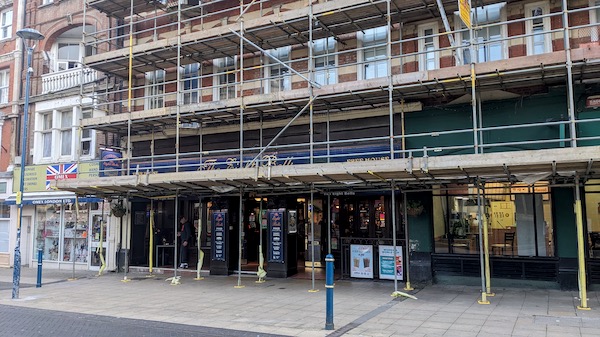 Exterior photo of the Eight Bells, Dover