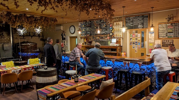 Interior photo of the Breakwater Brewery and Taproom, Dover