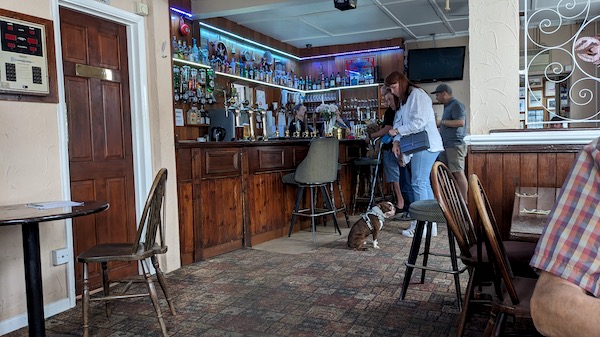 Interior photo of the Ship and Lobster, Gravesend