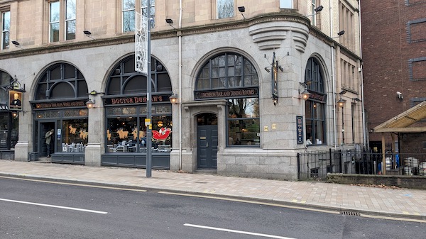 Exterior photo of Doctor Duncan's, Liverpool