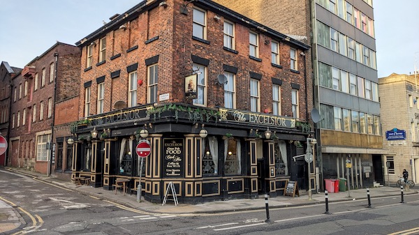 Exterior photo of the Excelsior, Liverpool