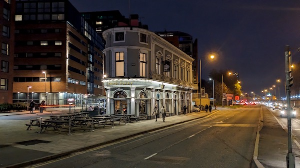 Exterior photo of the Baltic Fleet, Liverpool