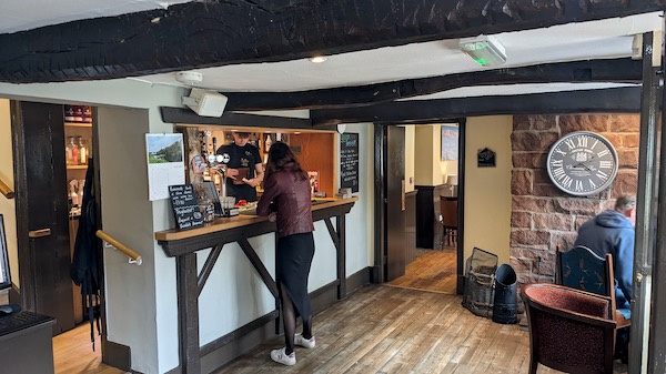 Interior photo of the Queen Inn, Great Corby, Nr Carlisle