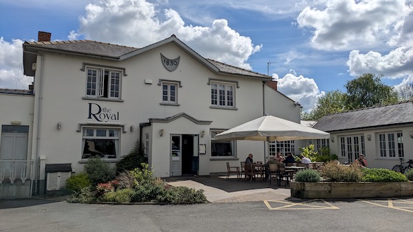 Exterior photo of the Royal, Charlton Kings, Nr Cheltenham