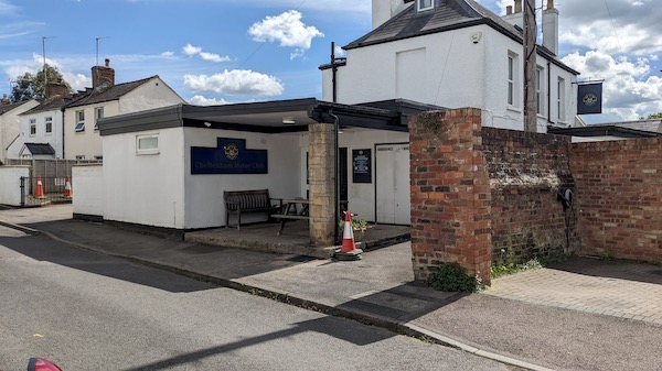 Exterior photo of the Cheltenham Motor Club, Cheltenham