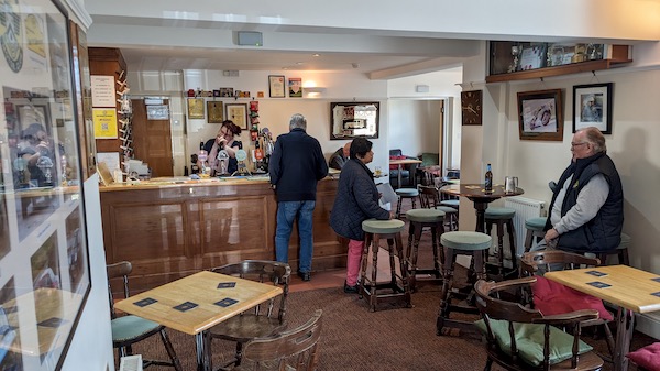 Interior photo of the Cheltenham Motor Club, Cheltenham