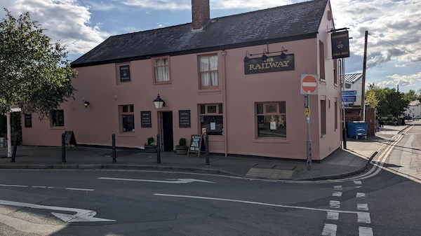 Exterior photo of the Railway, Cheltenham