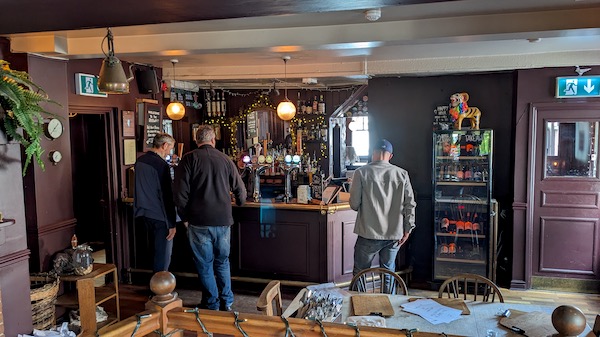 Interior photo of the Railway, Cheltenham
