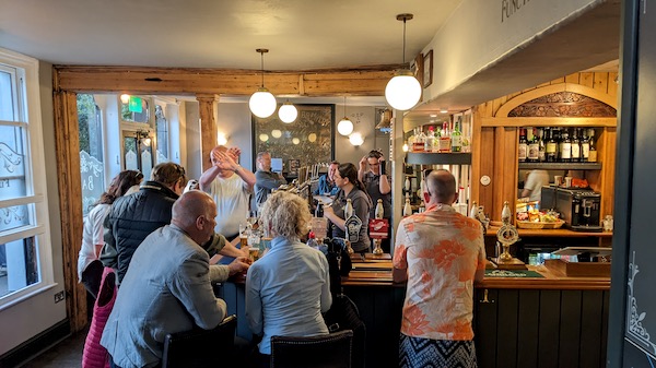 Interior photo of the Beehive, Cheltenham