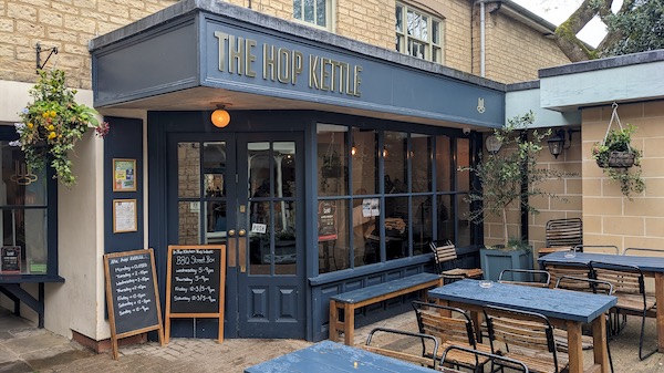 Exterior photo of the Hop Kettle, Cirencester