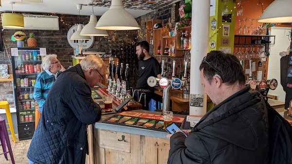 Interior photo of the Little Hop, Swindon