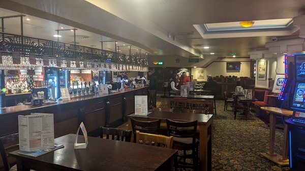 Interior photo of the Savoy, Swindon