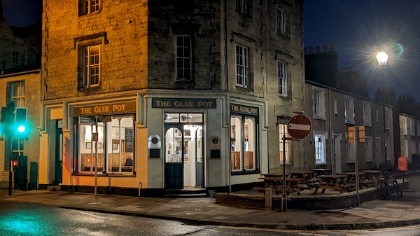 Exterior photo of the Glue Pot, Swindon