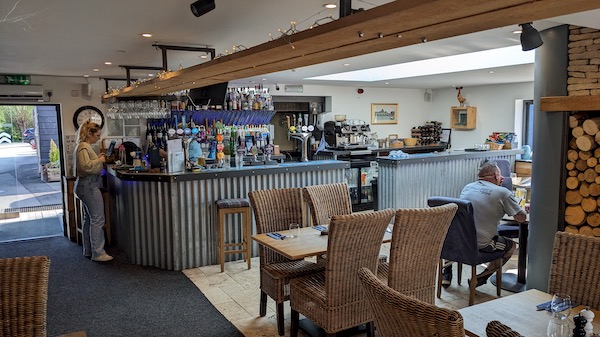 Interior photo of the Maybush, Newbridge