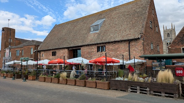 Exterior photo of Marriott's Warehouse, King's Lynn
