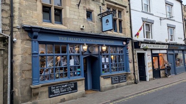 Exterior photo of the Heart of Northumberland, Hexham