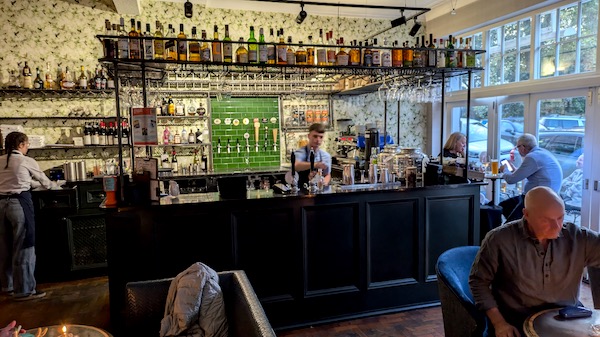 Interior photo of the Beaumont Hotel, Hexham