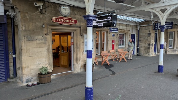 Exterior photo of the Platform Bar, Hexham