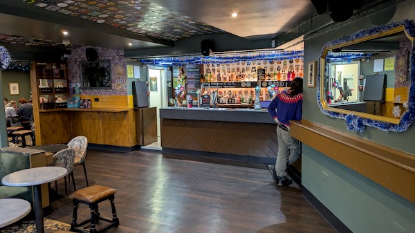 Interior photo of the Augustus John, Liverpool