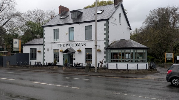 Exterior photo of the Woodman, Blackpill