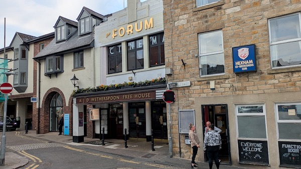Exterior photo of the Forum, Hexham