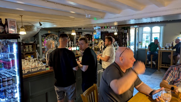 Interior photo of the Catherine Wheel, Newbury