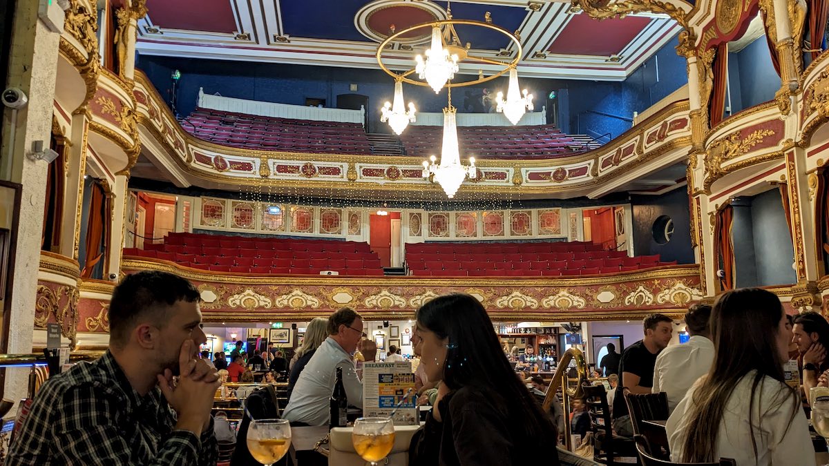 Interior of The Opera House, Tunbridge Wells